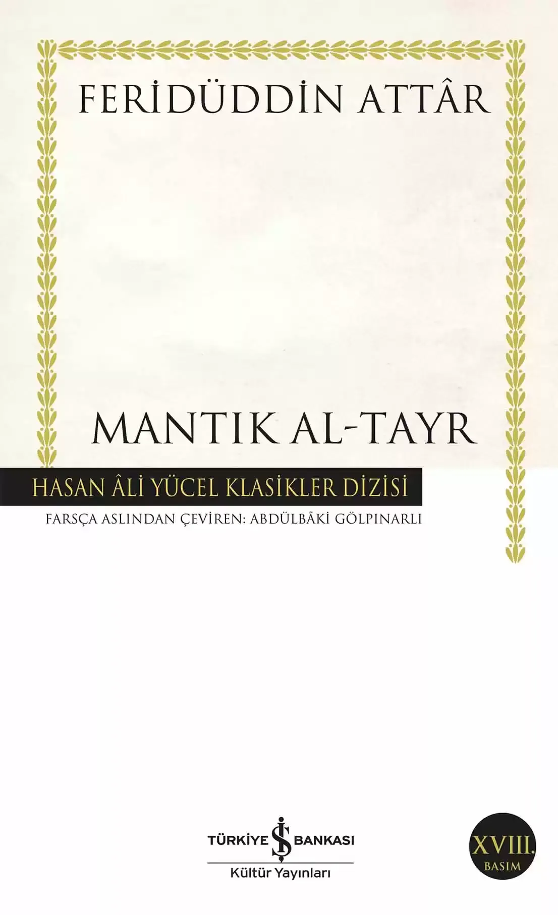 Mantıku’t-tayr - Ferîdüddin Attâr